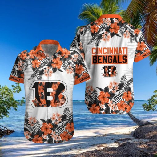 Cincinnati Bengals Hawaiian Shirt Short Combo Set Tropical Style