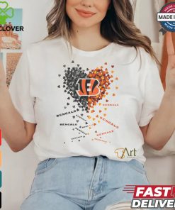 Cincinnati Bengals Heart Shirt
