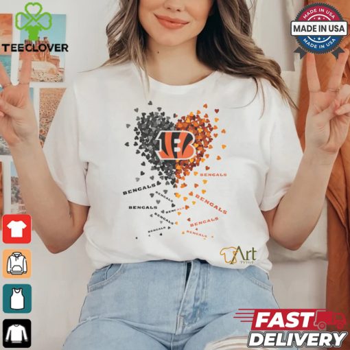 Cincinnati Bengals Heart Shirt
