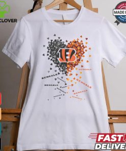 Cincinnati Bengals Heart Shirt