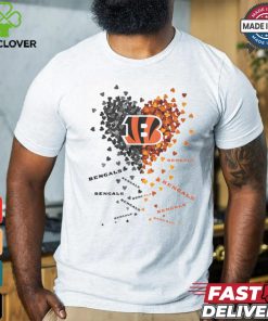 Cincinnati Bengals Heart Shirt