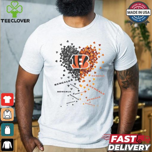 Cincinnati Bengals Heart Shirt