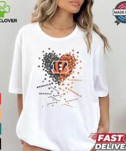 Cincinnati Bengals Heart Shirt