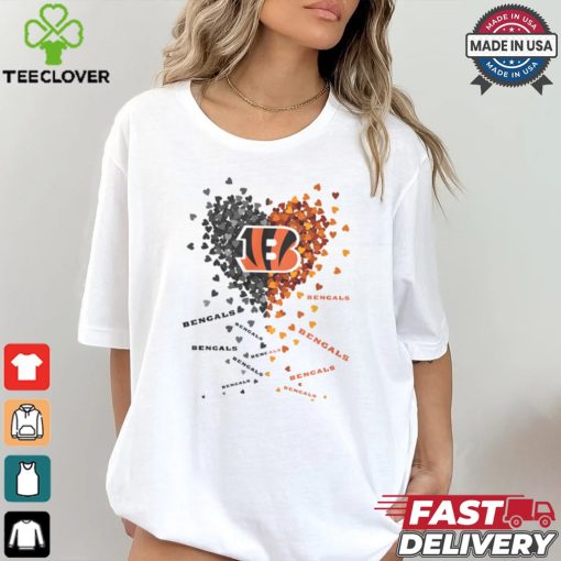 Cincinnati Bengals Heart Shirt