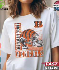 Cincinnati Bengals Helmet Dash T Shirt