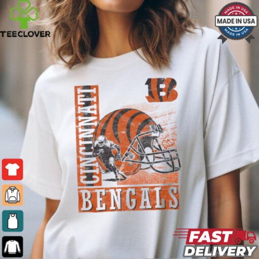 Cincinnati Bengals Helmet Dash T Shirt