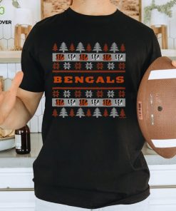 Cincinnati Bengals Holiday Christmas Tree T Shirt