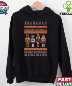 Cincinnati Bengals Holiday Nutcracker Sweater T Shirt 2 Cincinnati Bengals Holiday Nutcracker Sweater T Shirt