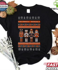 Cincinnati Bengals Holiday Nutcracker Sweater T Shirt 3 Cincinnati Bengals Holiday Nutcracker Sweater T Shirt