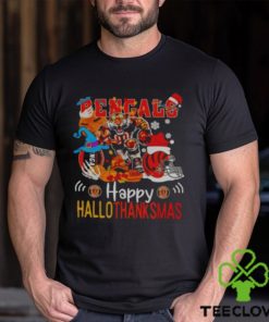 Cincinnati Bengals Mascot Happy Hallothanksmas Shirt