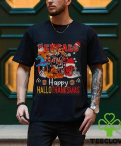 Cincinnati Bengals Mascot Happy Hallothanksmas Shirt