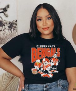 Cincinnati Bengals Mickey Donald Duck And Goofy Football Team 2024 T shirt