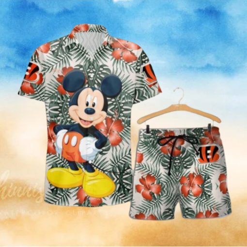 Cincinnati Bengals Mickey Hawaiian Shirt