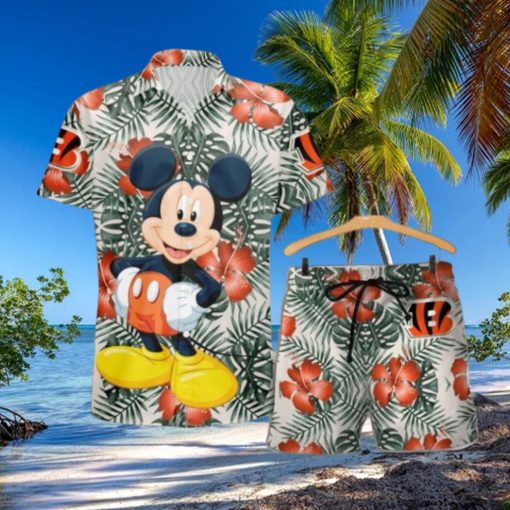 Cincinnati Bengals Mickey Hawaiian Shirt