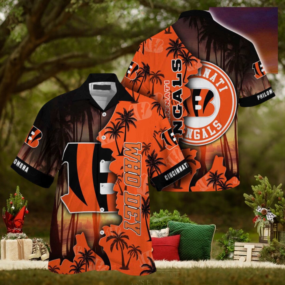 Cincinnati Bengals NFL Customized Summer Hawaii Shirt For Sports Enthusiasts