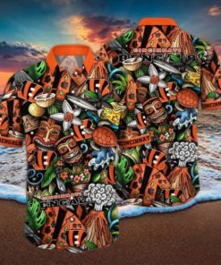 Cincinnati Bengals NFL Flower Hawaii Shirt And Tshirt For Fans