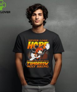 Cincinnati Bengals NFL Football Mickey Disney Never Lose Hope T Shirt