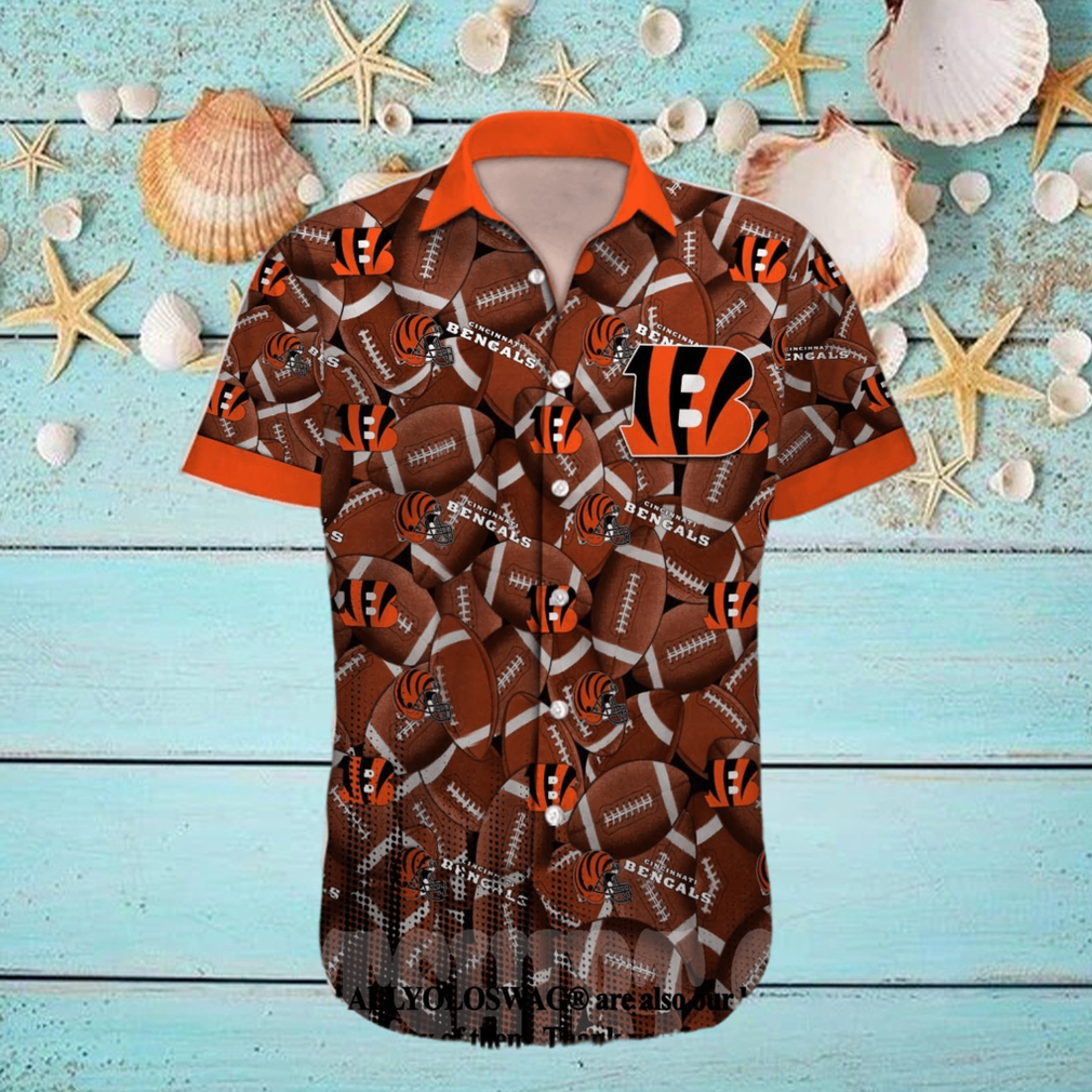 Cincinnati Bengals NFL Full Printing Hawaiian Aloha Shirt - Limotees