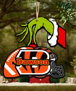 Cincinnati Bengals NFL Grinch Personalized Ornament SP121023103ID03