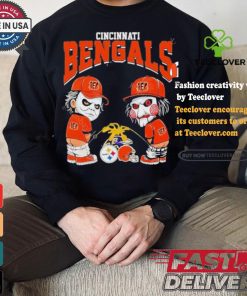 Cincinnati Bengals NFL Halloween Peeing Funny Shirt