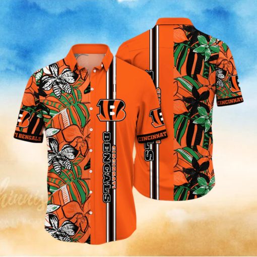 Cincinnati Bengals NFL Hawaiian Shirt Evening Strolls Aloha Shirt