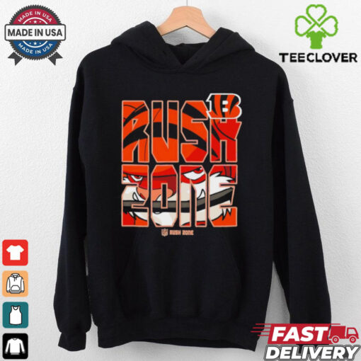 Cincinnati Bengals NFL Rush Zone Football Logo shirt
