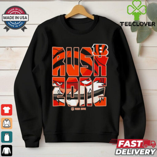 Cincinnati Bengals NFL Rush Zone Football Logo shirt