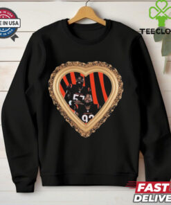 Cincinnati Bengals NFL Step Brother D Germaine Pratt and B.J. Hill Heart t shirt
