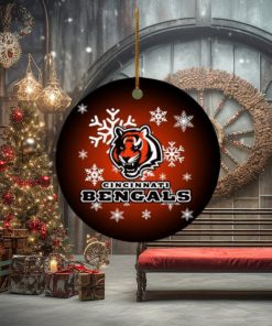 Cincinnati Bengals NFL Xmas Gifts For Fan Christmas Decorations Ornament
