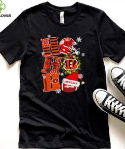 Cincinnati Bengals NFL ho ho ho Christmas shirt