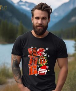 Cincinnati Bengals NFL ho ho ho Christmas shirt 3 Cincinnati Bengals NFL ho ho ho Christmas shirt