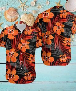 Cincinnati Bengals New Design 3D Flower Hawaiian Shirt For Men Women