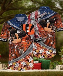 Cincinnati Bengals Nfl Hawaiian Shirt Mickey Graphic New Collection Trending Best Gift For Fans