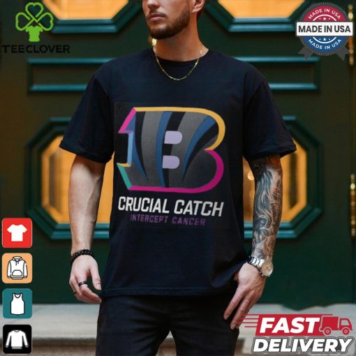 Cincinnati Bengals Nike Black 2024 NFL Crucial Catch T Shirt