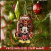 Ncaa Texas Longhorns Mickey Mouse Christmas Ornament