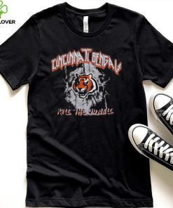 Cincinnati Bengals Rule The Jungle Womens Boyfriend T Shirt