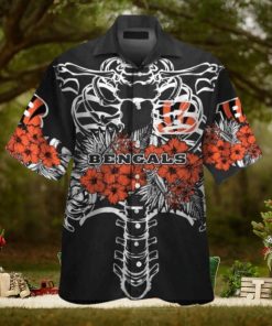 Cincinnati Bengals Seaside Vibes NFL Hawaiian Shirt