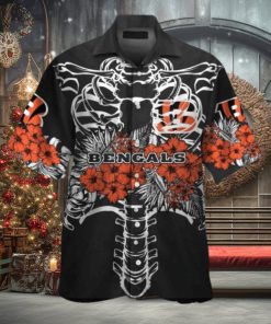 Cincinnati Bengals Seaside Vibes NFL Hawaiian Shirt