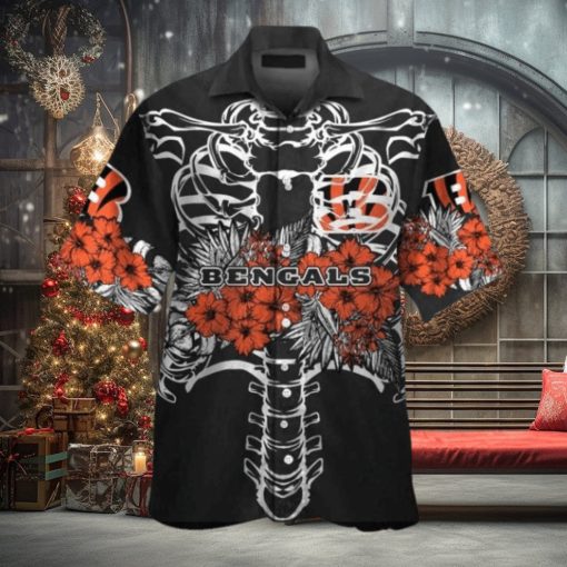 Cincinnati Bengals Seaside Vibes NFL Hawaiian Shirt