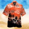 Cincinnati Bengals Engulfed in Fireball on Hawaiian Shirt