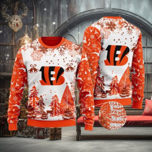 Cincinnati Bengals Special Christmas Ugly Sweater Design Holiday Edition