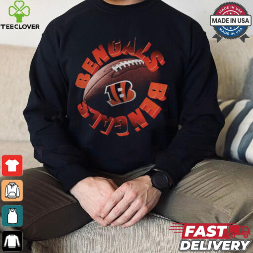 Cincinnati Bengals Spiral Heavyweight T Shirt