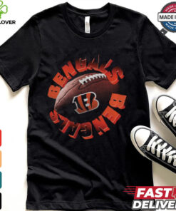 Cincinnati Bengals Spiral Heavyweight T Shirt