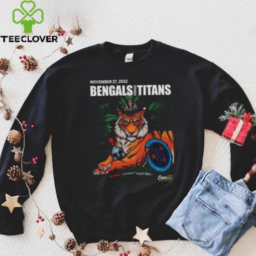 Cincinnati Bengals Versus Tennessee Titans November 27 2022 Shirt