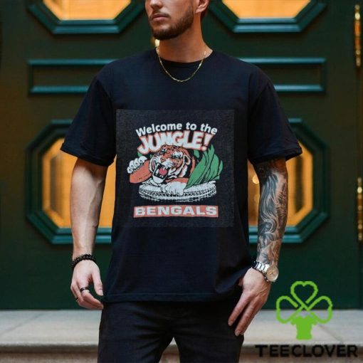Cincinnati Bengals Welcome To The Jungle Homage T Shirt
