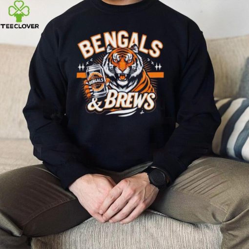 Cincinnati Bengals and brews hoodie, sweater, longsleeve, shirt v-neck, t-shirt