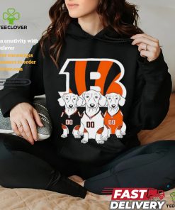 Cincinnati Bengals dachshund dogs hoodie, sweater, longsleeve, shirt v-neck, t-shirt