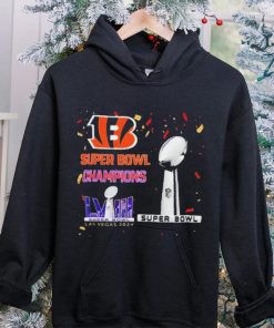 Cincinnati Bengals football Super Bowl Champions Las Vegas 2024 logo shirt