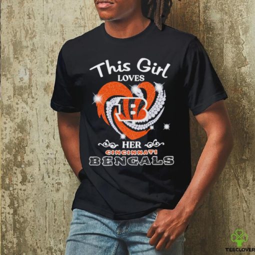 Cincinnati Bengals this girl loves football hoodie, sweater, longsleeve, shirt v-neck, t-shirt