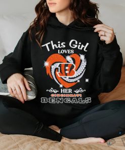 Cincinnati Bengals this girl loves football hoodie, sweater, longsleeve, shirt v-neck, t-shirt